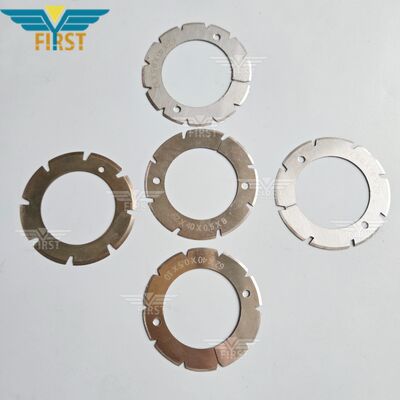 Heidelberg Stahl Mesin Lipat Pemotong Bilah Di Baja Putih Bentuk U/ V Bentuk Opsi