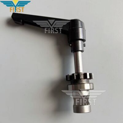 Universal 45 Nail Head Feed Handle untuk Mesin Jahit Saddle - Iron Wire Feed Handle