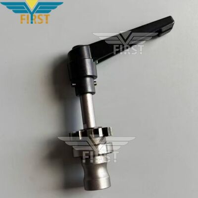 Universal 45 Nail Head Feed Handle untuk Mesin Jahit Saddle - Iron Wire Feed Handle