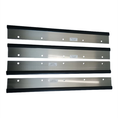 Heidelberg GTO46 Wash Up Blade 500x60x0.5mm Bagian Mesin Pencetakan Karet/Besi