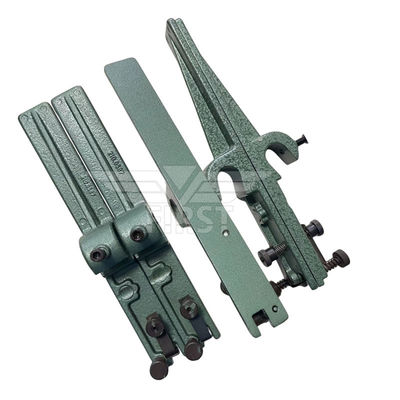 Flat Backside Gray Green Bookend Holders Ukuran Standar Bagian Offset Printing untuk Muller AG