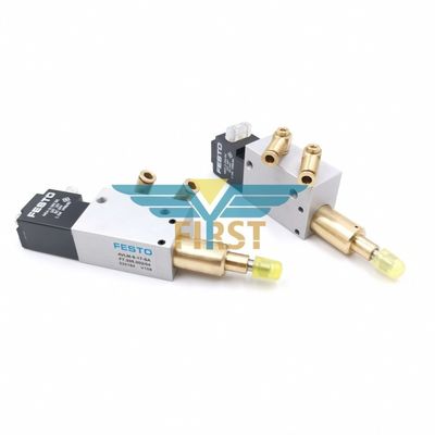 Katup Solenoid Udara Besi/Aluminium untuk Suku Cadang Heidelberg CD102 CX102 dengan Garansi Satu Tahun