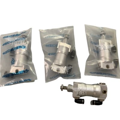 Aluminium Material Cylinder Valve Solenoid Valve yang disesuaikan untuk Bagian Heidelberg dengan Berat bersih 300g